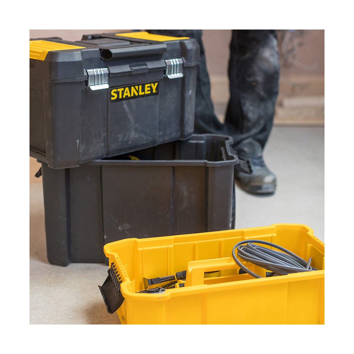 Tool cart Stanley Essential Plastic Toolbox